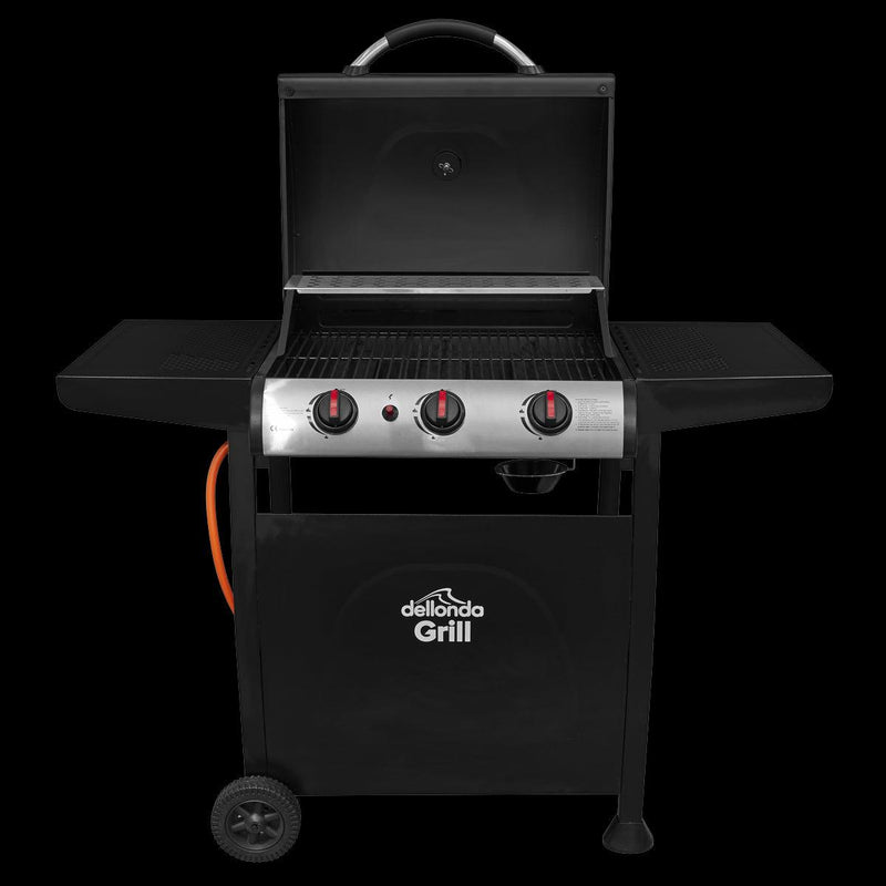 Dellonda 3 Burner Gas BBQ Dellonda - Dynamic Drive