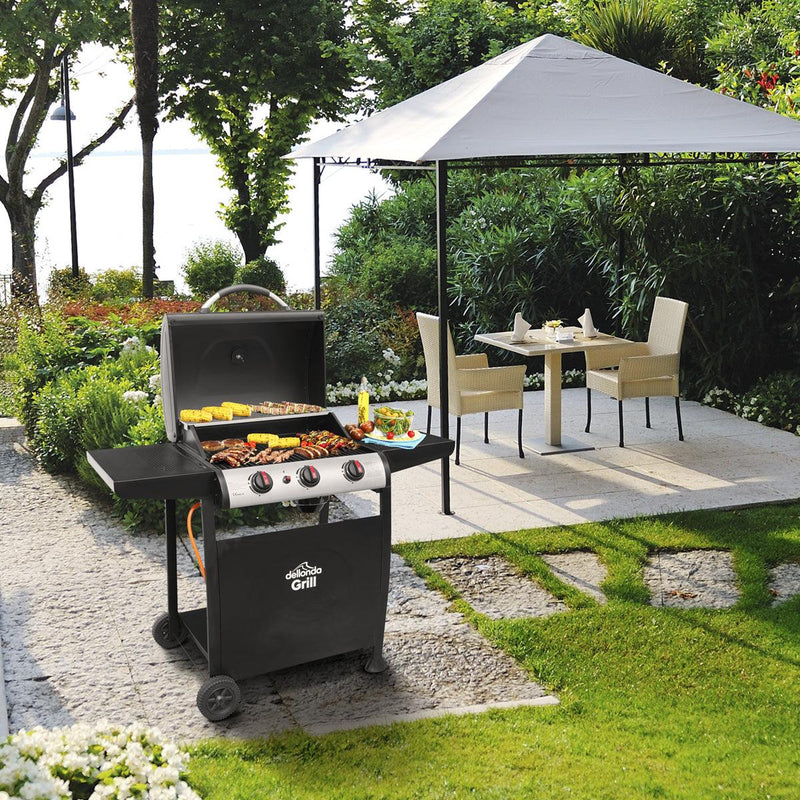 Dellonda 3 Burner Gas BBQ Dellonda - Dynamic Drive
