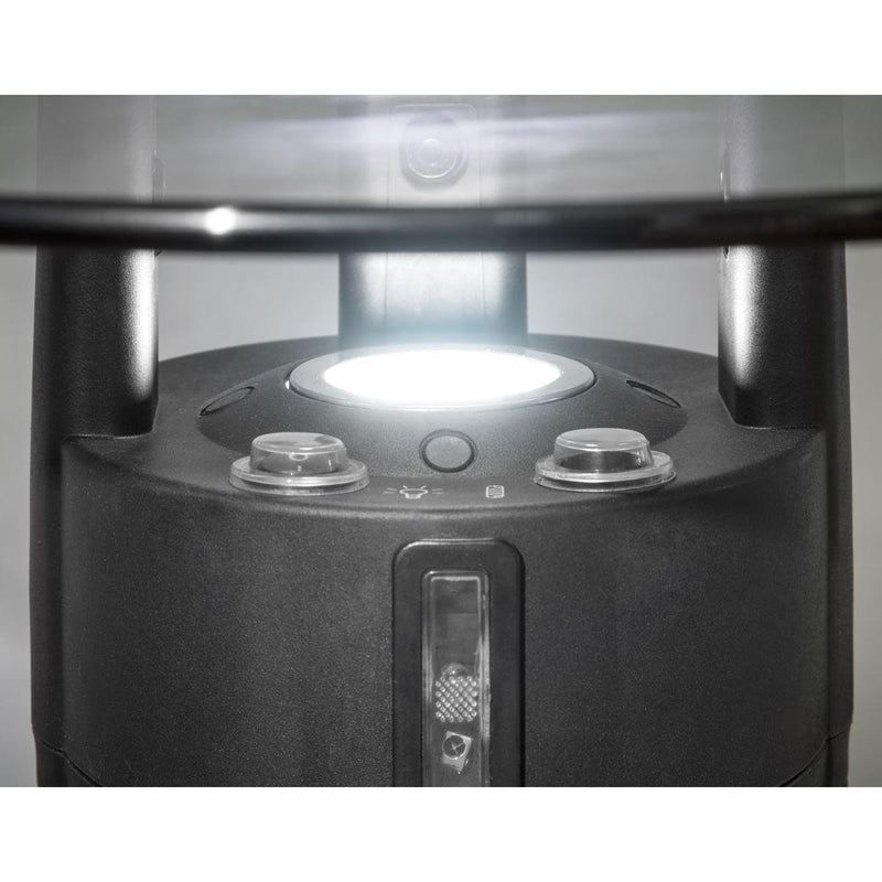 Dellonda Bistro Table with 1600W Heater - Black Stainless Steel Dellonda - Dynamic Drive