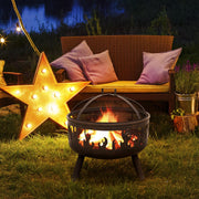 Dellonda Deluxe Outdoor Firepit Dellonda - Dynamic Drive