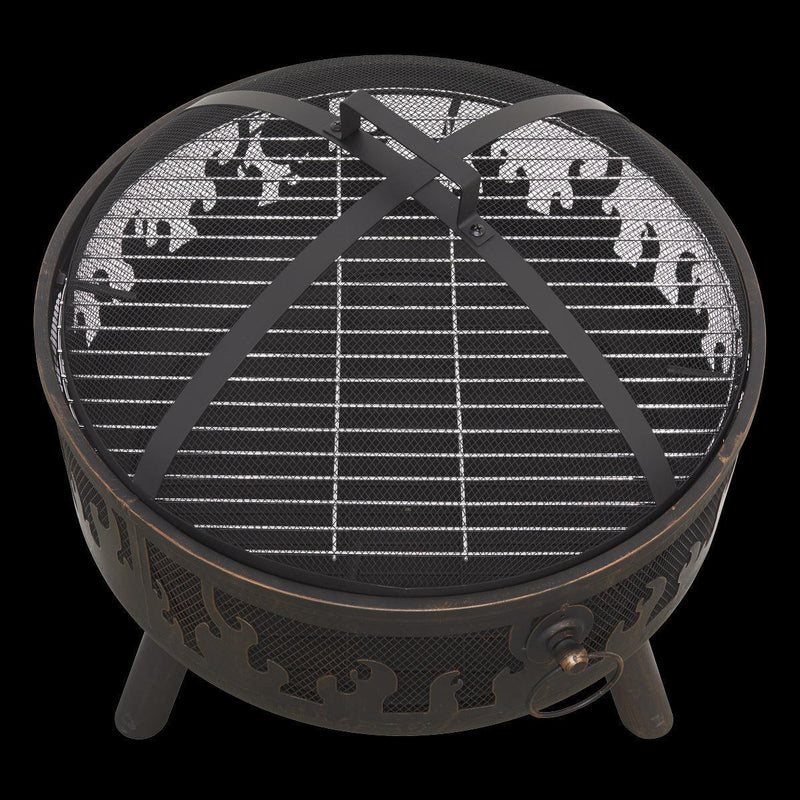 Dellonda Deluxe Outdoor Firepit Dellonda - Dynamic Drive