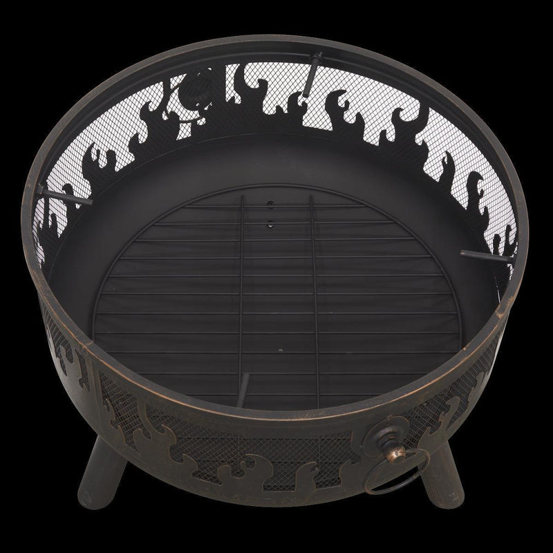 Dellonda Deluxe Outdoor Firepit Dellonda - Dynamic Drive