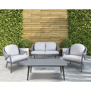 Dellonda Echo 4 Piece Garden Set Dellonda - Dynamic Drive