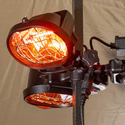 Dellonda Folding Parasol Patio Infrared Heater Dellonda - Dynamic Drive