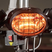 Dellonda Folding Parasol Patio Infrared Heater Dellonda - Dynamic Drive
