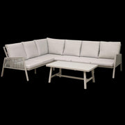 Dellonda Fusion 4 Piece Outdoor Furniture Set Dellonda - Dynamic Drive