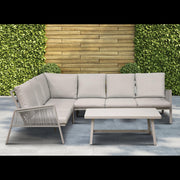 Dellonda Fusion 4 Piece Outdoor Furniture Set Dellonda - Dynamic Drive