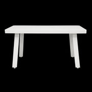 Dellonda Kyoto White 3 Piece Outdoor Garden Corner Sofa & Coffee Table Set Dellonda - Dynamic Drive