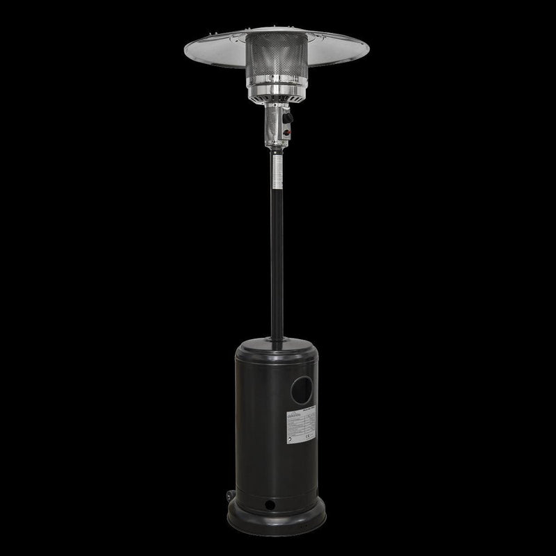 Dellonda Outdoor Garden Gas Patio Heater 13kW Commercial & Domestic Use Black Dellonda - Dynamic Drive