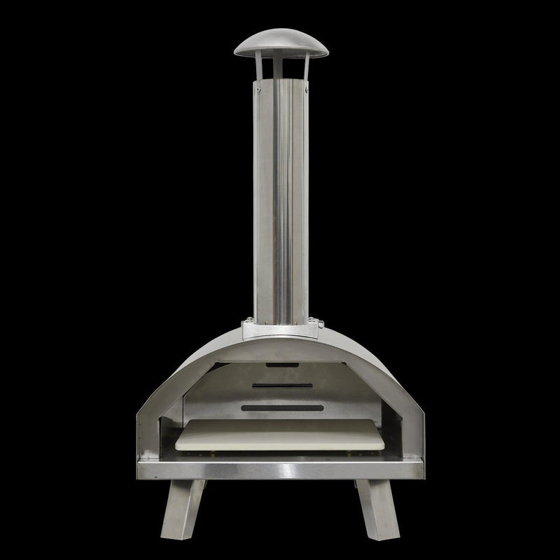 Dellonda Portable Wood-Fired Pizza Oven and Smoking Oven Stainless Steel Dellonda - Dynamic Drive