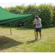 Dellonda Premium 3 x 3m Pop-Up Gazebo - Dark Green Dellonda - Dynamic Drive