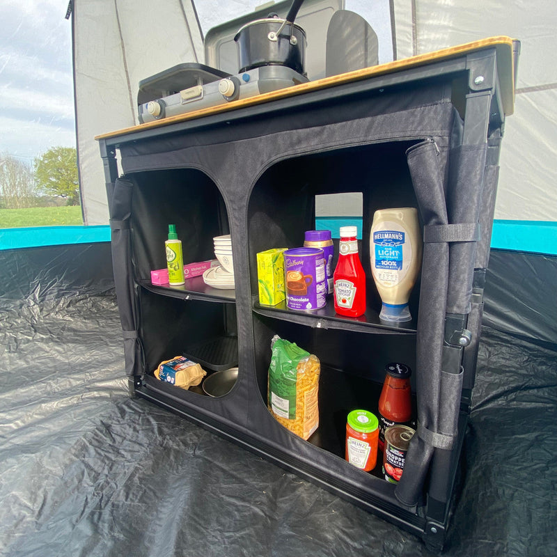 Olpro Deluxe Camp Kitchen With Double Cupboard Olpro - Dynamic Drive