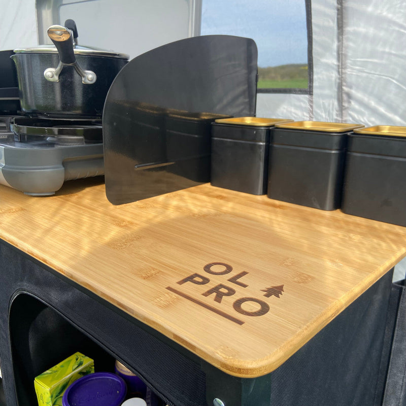 Olpro Deluxe Camp Kitchen With Double Cupboard Olpro - Dynamic Drive