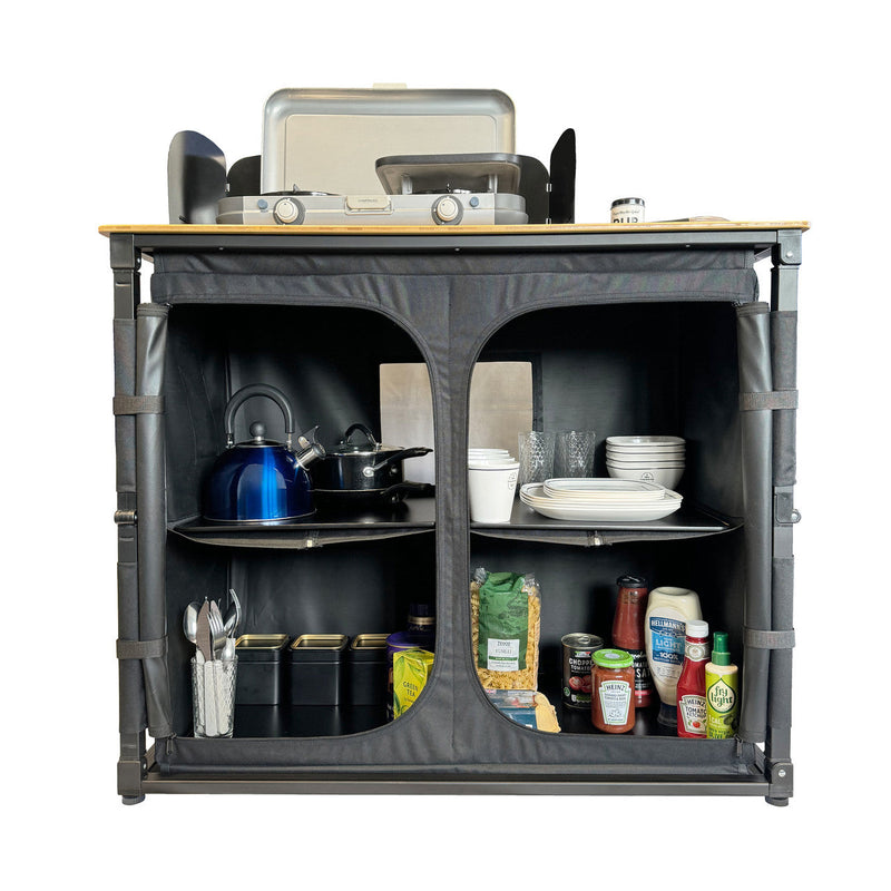 Olpro Deluxe Camp Kitchen With Double Cupboard Olpro - Dynamic Drive