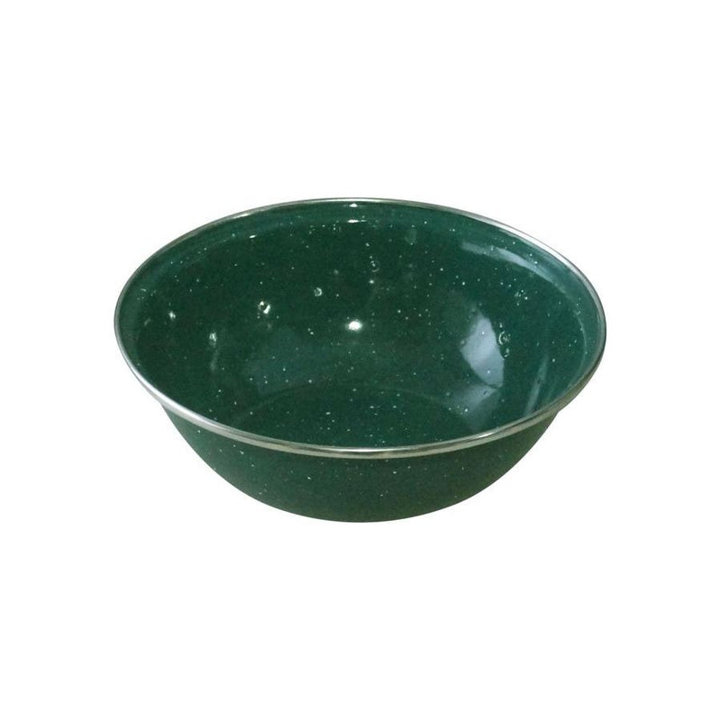 Deluxe Enamel Bowl Kombat Uk Camping Tableware Hard-Wearing Plate Picnic Dish Kombat UK - Dynamic Drive