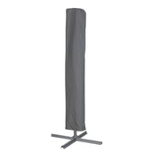Dellonda Banana Parasol with Cover 3m - Grey DG264 Dellonda - Dynamic Drive