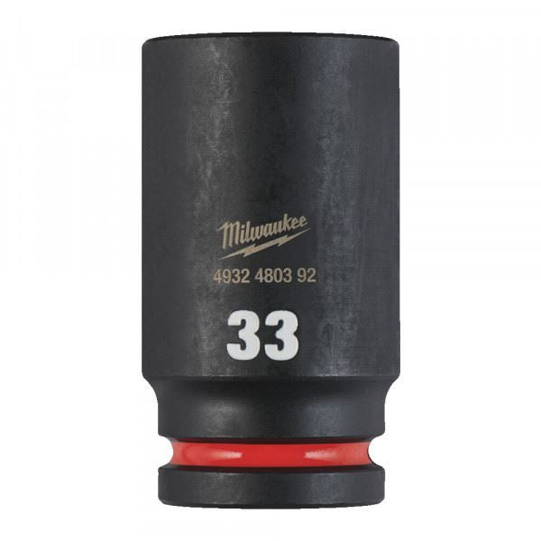 Milwaukee 33mm 3/4 Impact Socket Deep-1Pc Ne 4932480392 Milwaukee - Dynamic Drive