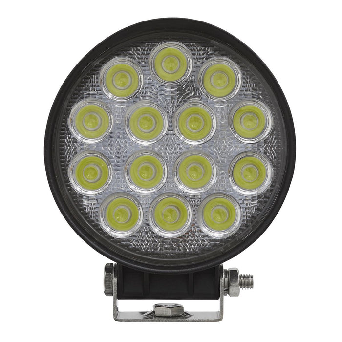 Sealey Round Worklight with Mounting Bracket 42W LED LED4R Sealey  - Dynamic Drive
