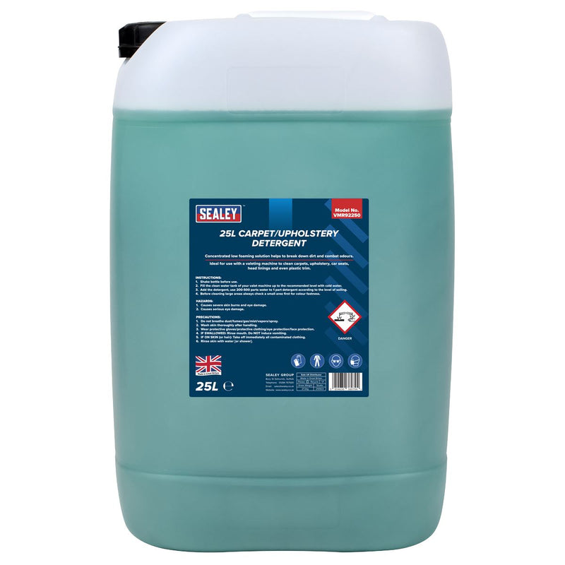 Sealey Carpet/Upholstery Detergent 25L VMR92250 Sealey - Dynamic Drive
