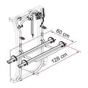 Fiamma Carry-Bike Frame Deep Black 02096-35A Fiamma - Dynamic Drive
