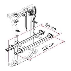 Fiamma Carry-Bike Frame Deep Black 02096-35A Fiamma - Dynamic Drive