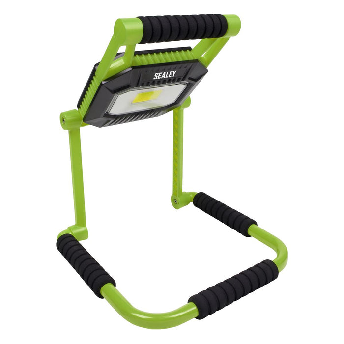 Sealey LEDFL20W Rechargeable Portable Fold Flat Floodlight 20W COB LED Sealey  - Dynamic Drive