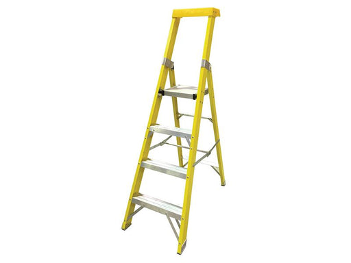 Zarges GRP Platform Steps, Platform Height 0.94m 4 Rungs Zarges - Dynamic Drive