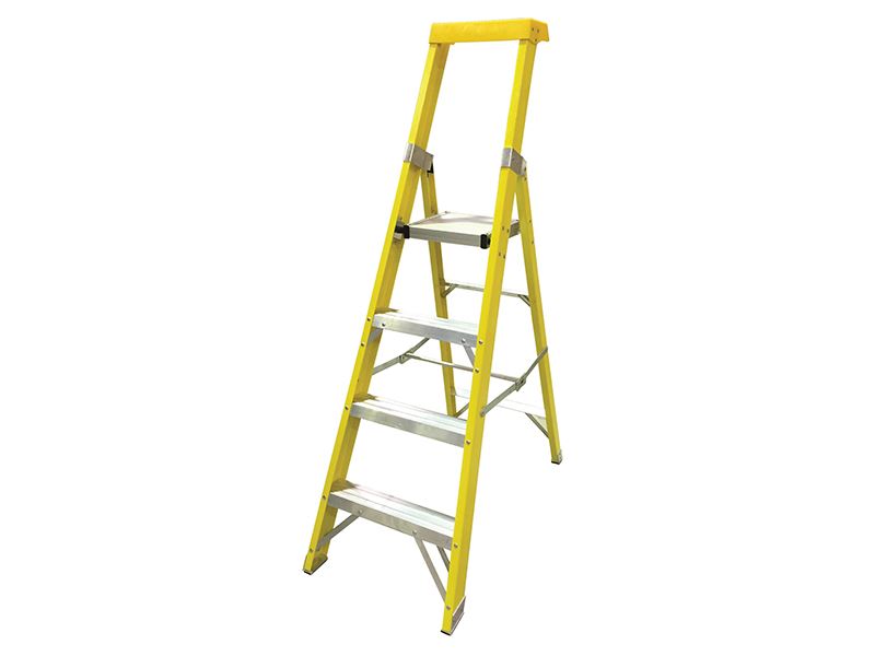 Zarges GRP Platform Steps, Platform Height 0.94m 4 Rungs Zarges - Dynamic Drive