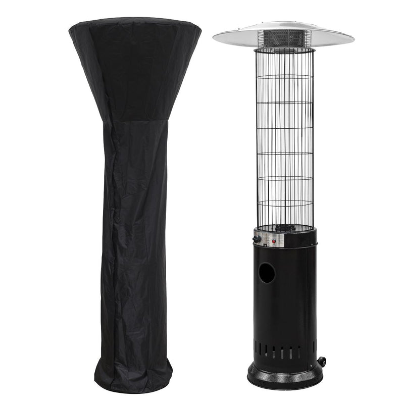 Dellonda Gas Patio Heater 13kW for Commercial & Domestic Use Black Dellonda - Dynamic Drive