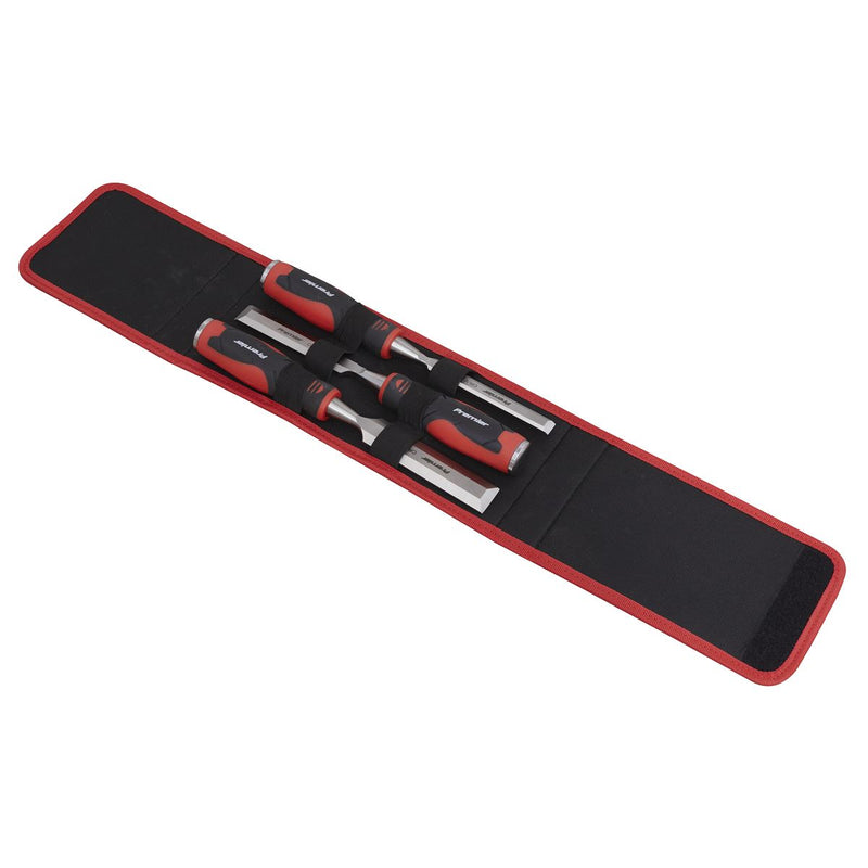 Sealey Hammer-Thru Wood Chisel 3pc Set AK9238 Sealey - Dynamic Drive