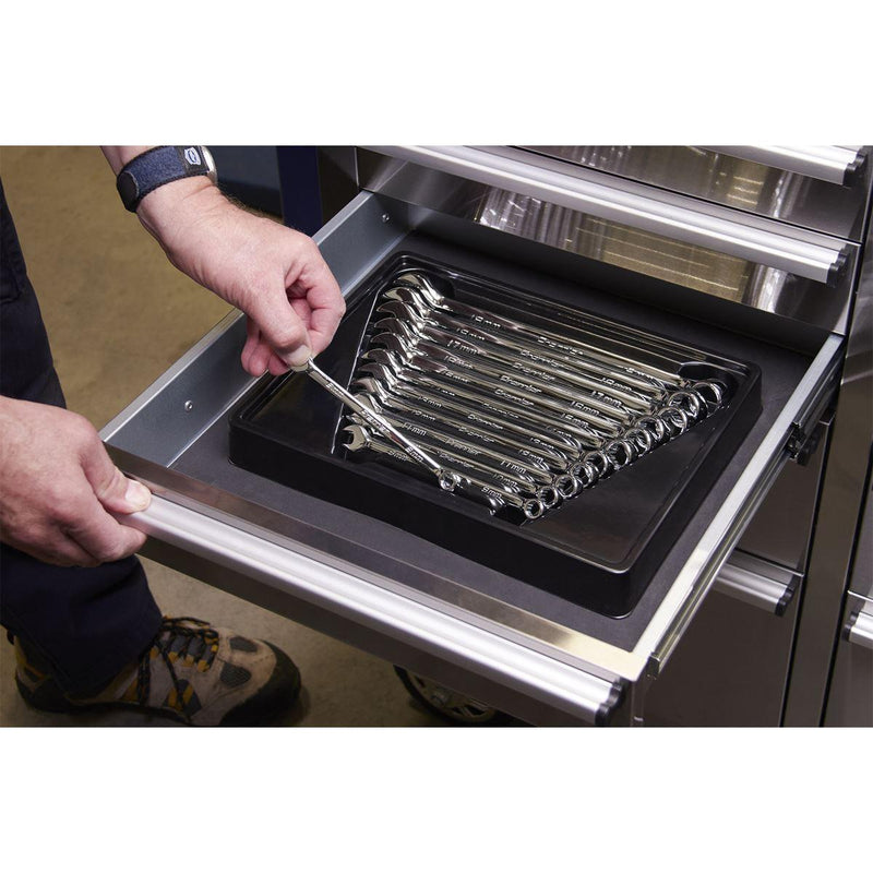 Sealey Combination Spanner Set 12pc Lock-On 6pt Metric AK63925 Sealey - Dynamic Drive