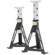 Sealey AXLe Stands (Pair) 3 Tonne Capacity per Stand White AS3 Sealey - Dynamic Drive