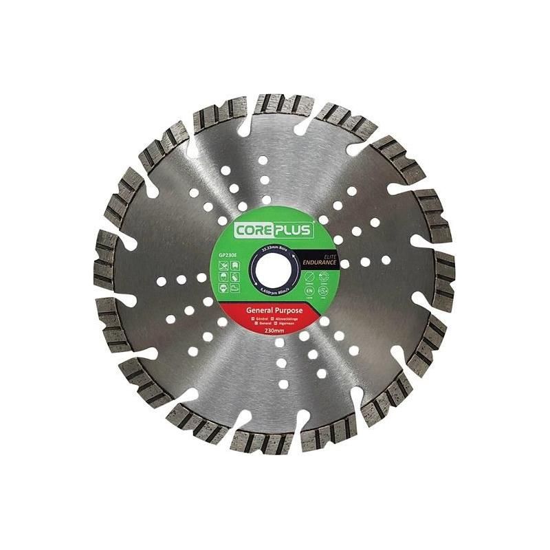 Coreplus GP230E Elite General-Purpose Diamond Blade 230mm CorePlus - Dynamic Drive