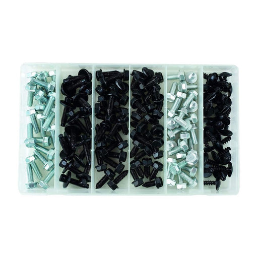 Connect Assorted Metal Screw Trim Fasteners 135pc 35994 Tool Connection - Dynamic Drive