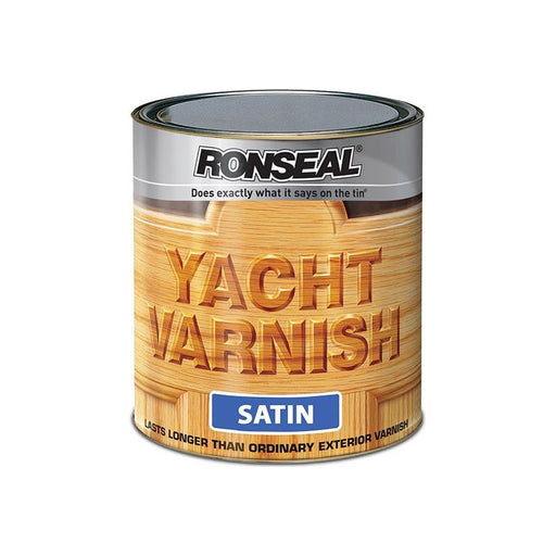Ronseal Exterior Yacht Varnish Satin 2.5 litre Ronseal - Dynamic Drive