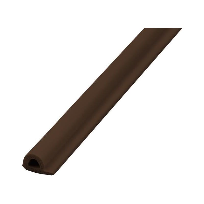 Faithfull EPDM Draught Excluder Brown 6M 9 x 5.5mm Faithfull - Dynamic Drive