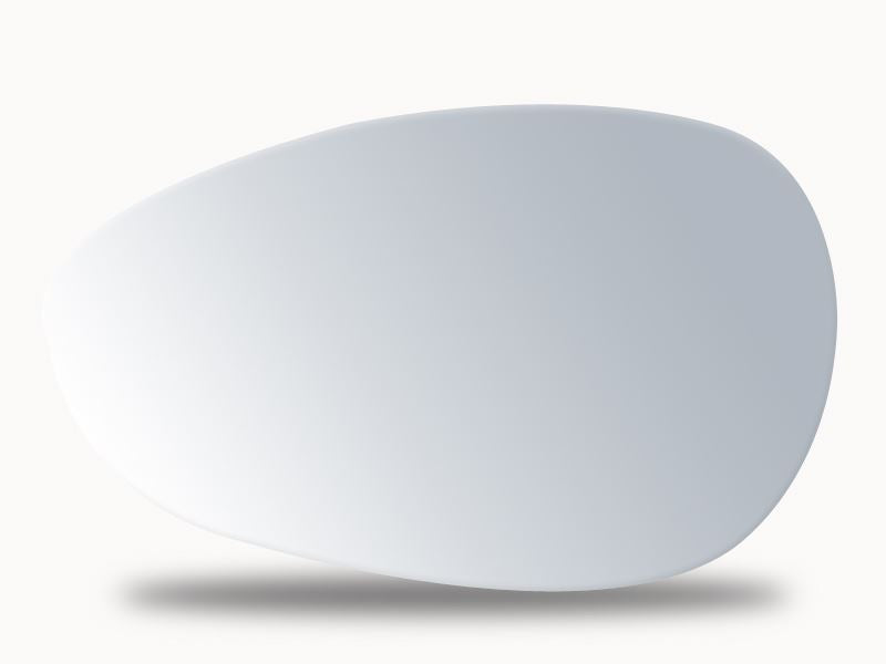 Summit Non-Heated Base Plate With Standard Mirror Glass fits Fiat 500 Punto 05 on LHS Summit - Dynamic Drive