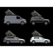 TentBox Cargo 2.0 (Sunset Orange) 2 Person Roof Tent TENTBOX - Bars 4 Cars