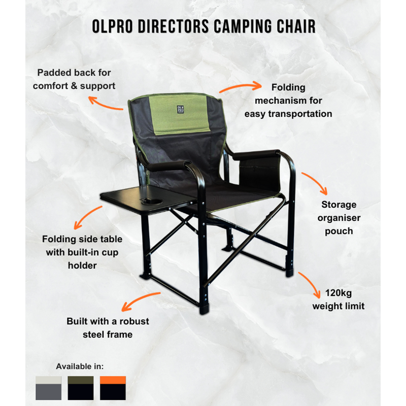 Olpro Directors Chair Olpro - Dynamic Drive