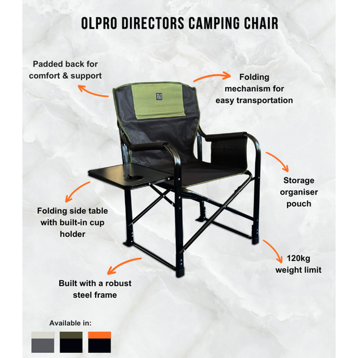Olpro Directors Chair Olpro - Dynamic Drive