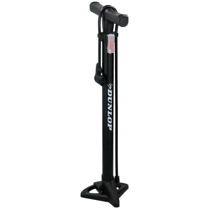 Dunlop Floor Bike Air Pump Stable Foot Car Football Inflatables 12Bar Presta Uk Dunlop - Dynamic Drive