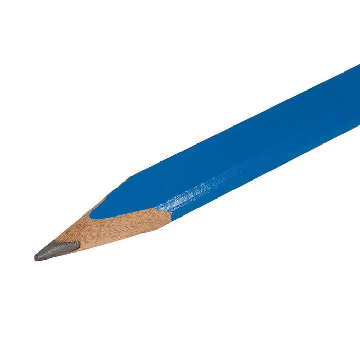 Silverline Carpenters Pencils & Sharpener Set 13pce 175mm Silverline - Dynamic Drive