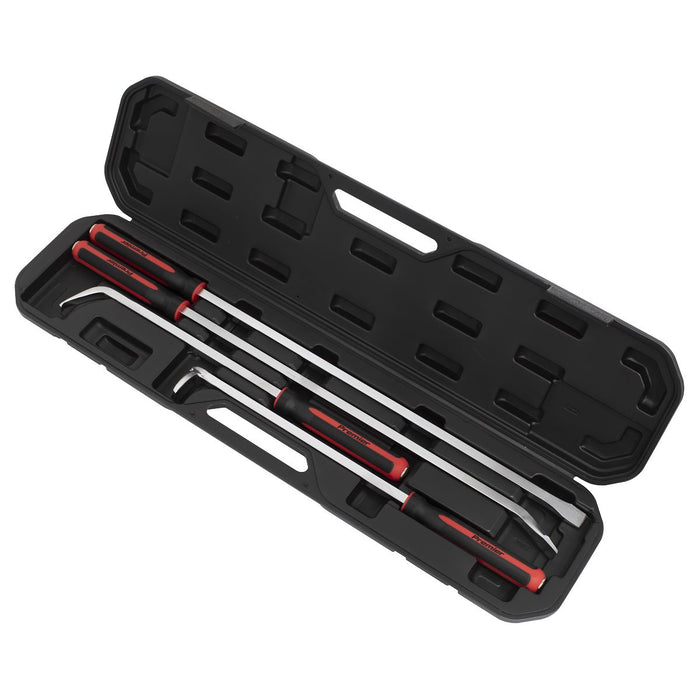 Sealey Pry Bar Set 4pc Heavy-Duty AK9100 Sealey  - Dynamic Drive