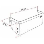 03284-01- Pocket Xl Grey Fiamma  - Dynamic Drive