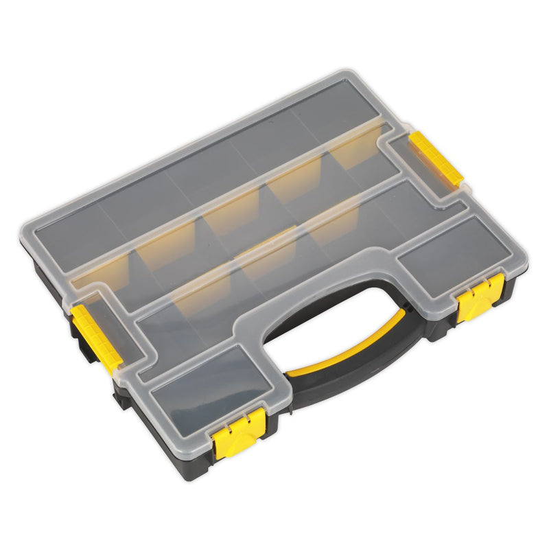 Sealey Tool Box Organiser Stackable Storage Case Parts Tray Fixings Toolbox Sealey  - Dynamic Drive