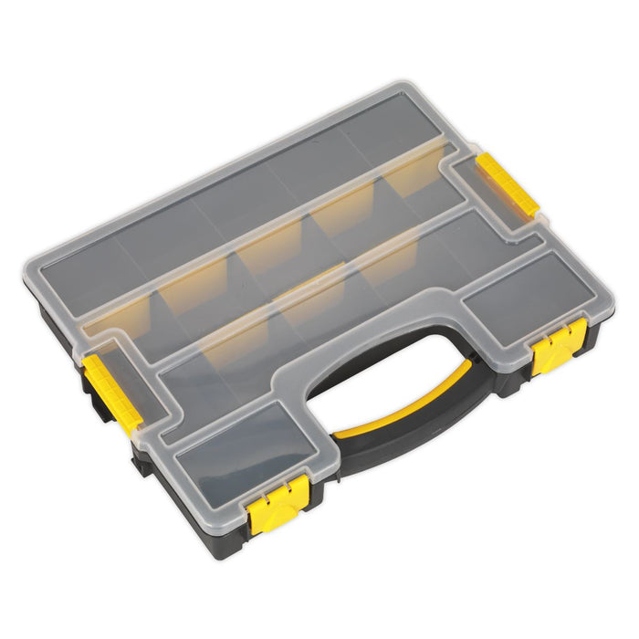 Sealey Tool Box Organiser Stackable Storage Case Parts Tray Fixings Toolbox Sealey  - Dynamic Drive