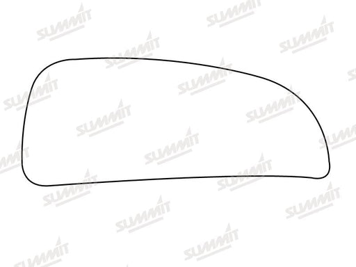 Summit Non-Heated Base Plate With Lower Blind-Spot Mirror Glass fits Fiat Ducato, Peugeot Boxer 06 on LHS Summit - Dynamic Drive