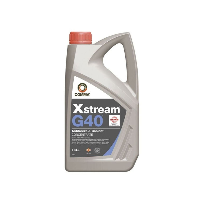 Comma Xstream G40 Antifreeze & Coolant - Concentrated - 2 Litre Comma  - Dynamic Drive