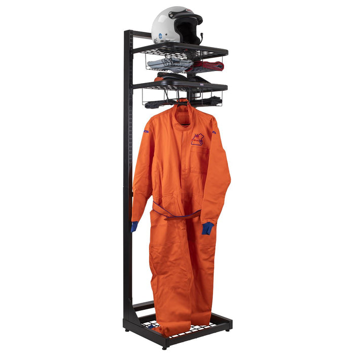 Sealey Motorcycle Helmet & Gear Tidy, Freestanding MS081FS Sealey - Dynamic Drive