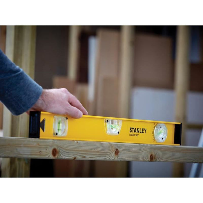 Stanley® Hand Tools PRO-180 I-Beam Level 3 Vial 60cm STANLEY® Hand Tools - Dynamic Drive
